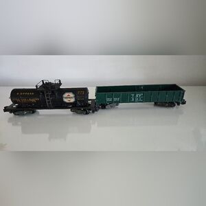 2 Vintage American Flyer T & P Gondola Car 931 AND American Flyer 912 Koppers